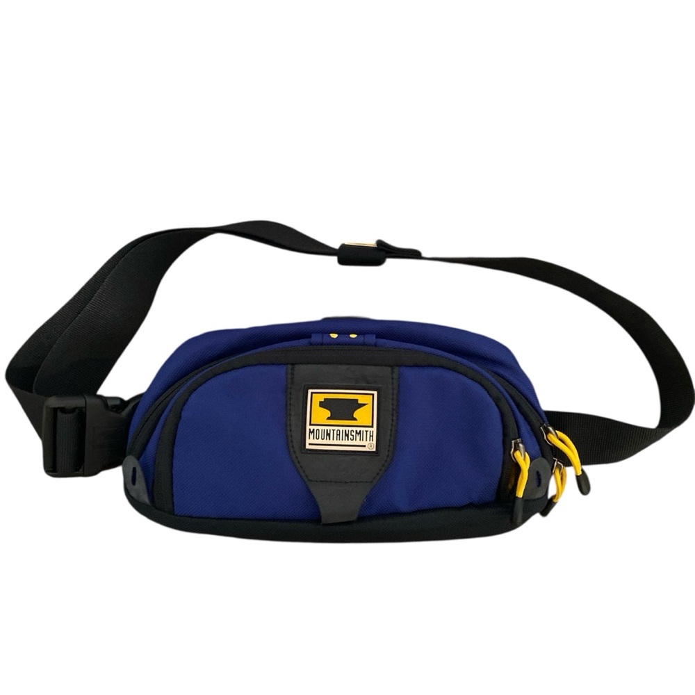 Mountainsmith Waist Pack Fanny Pack Blue Yellow Hiking Travel Outdoor Bag